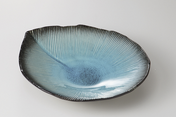 新海 葉型8寸皿