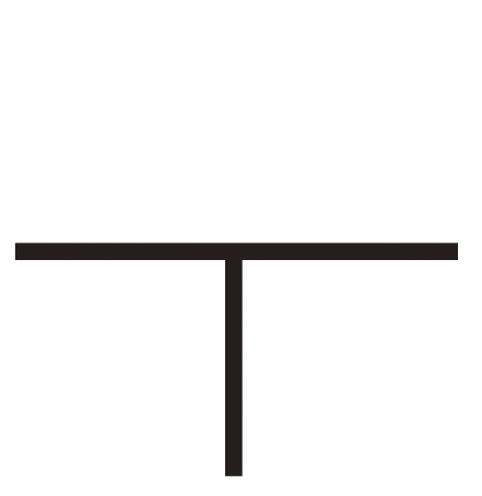 8.5寸 ﾀﾞｲﾔ松花堂用 T字仕切