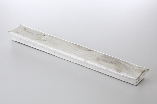 粉引 尺４付出皿