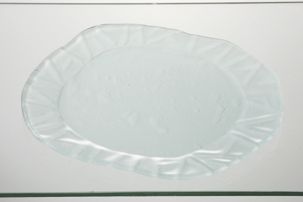 スリガラス ダエン皿