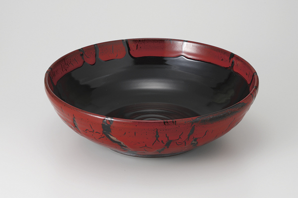 【廃番】鬼深紅 丸尺鉢