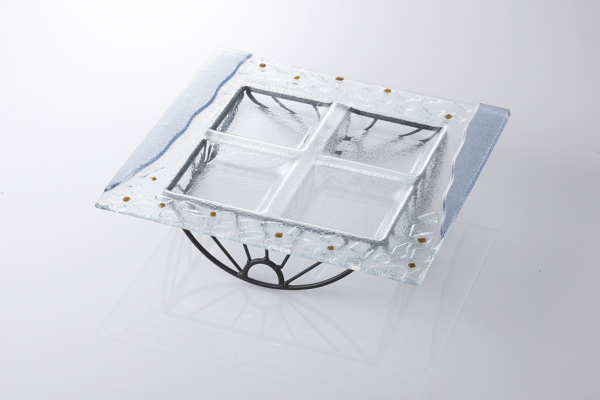 水辺 仕切皿(金具付)