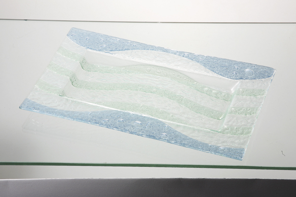 川の字 長角盛皿