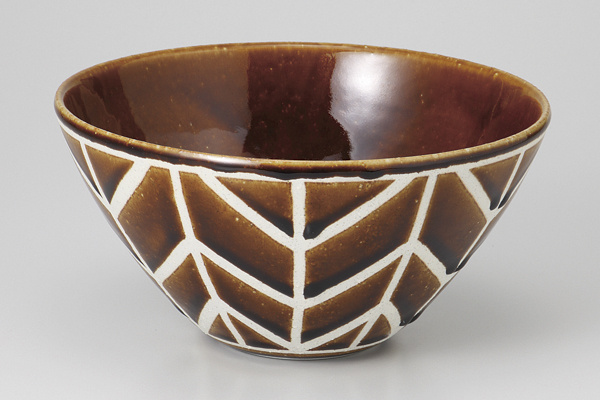 アメ釉アロー 5.0鉢