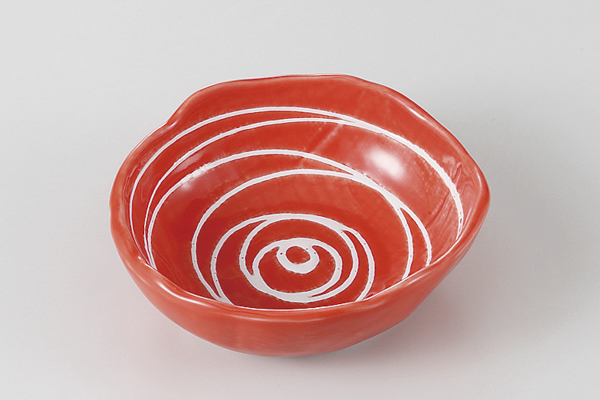 朱渦 浅鉢