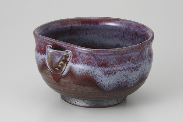 辰砂片口 冷酒鉢