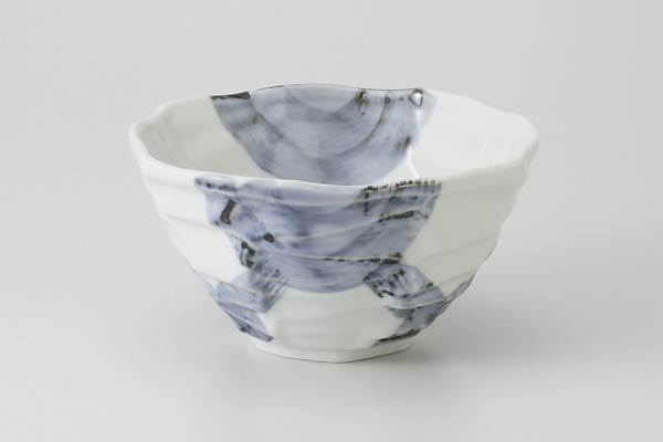 呉須丸紋 八角5.5丼