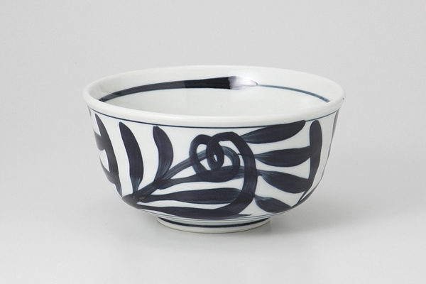 黒唐草 深口5.0丼