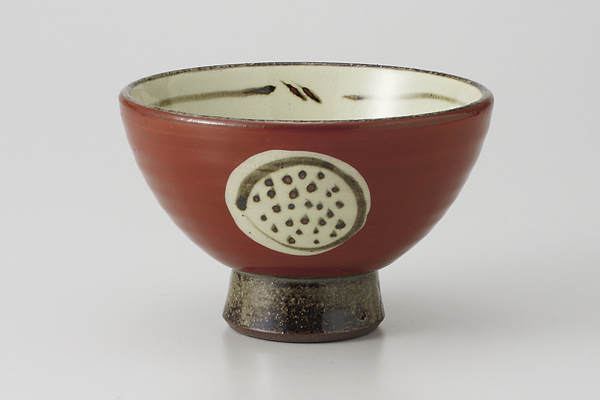 点丸紋 高台多用碗