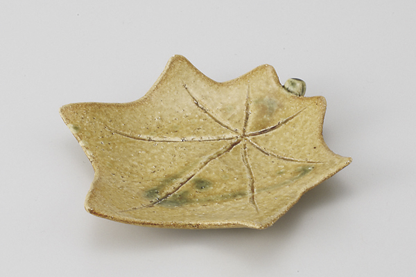 黄瀬戸カエデ 小皿