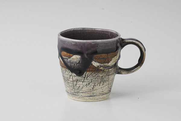 マーブル紫 マグ