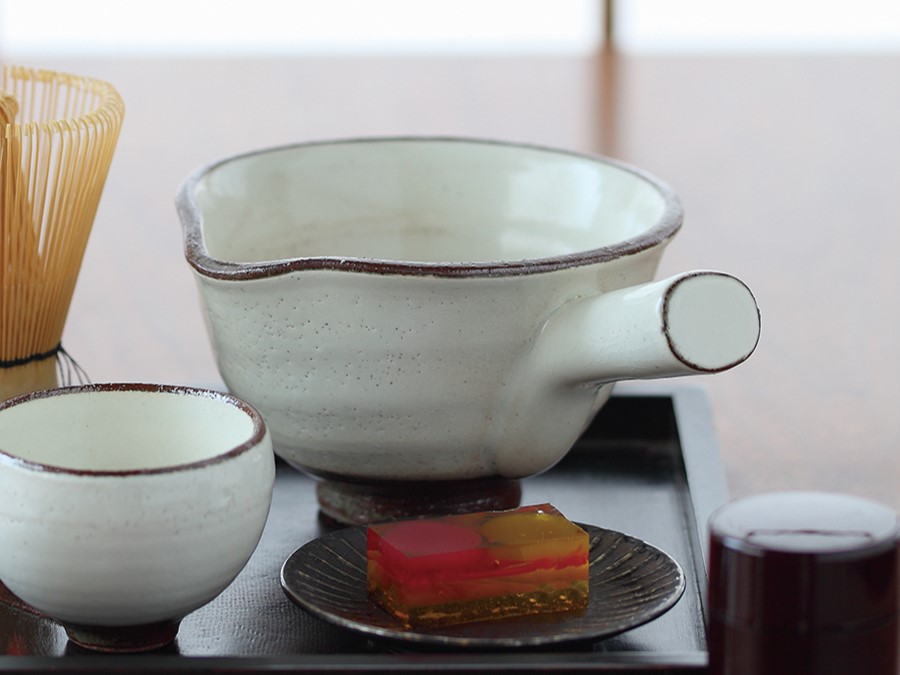 粉引 お手軽抹茶