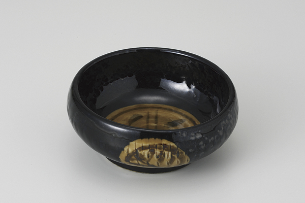 引出黒丸紋 3.3鉄鉢