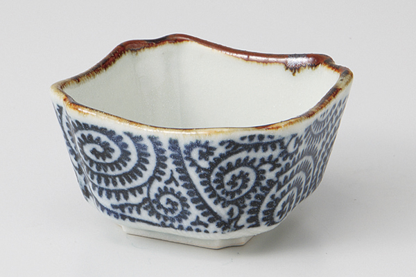 タコ唐草 角小付