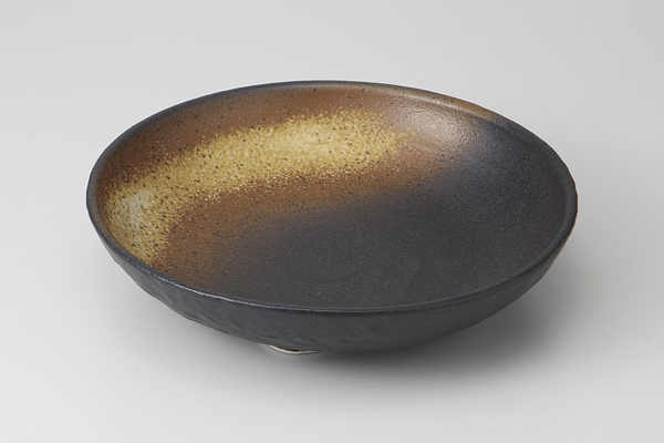 黒備前 8.5浅鉢