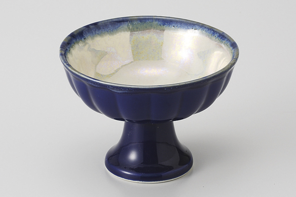 ルリラスター 高台菊丼(中)