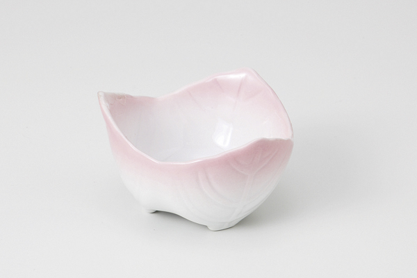 【廃番】ピンク吹 三っ葉型珍味大