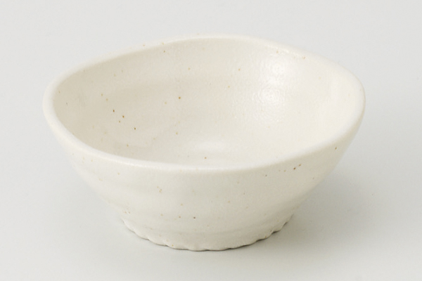 白志野 縄紋猪口