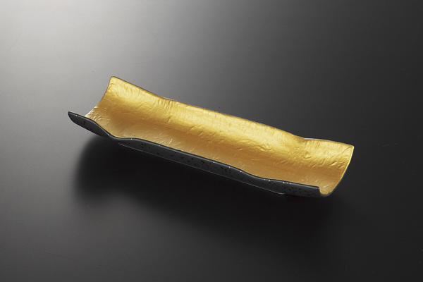 金和紙模様 付出皿