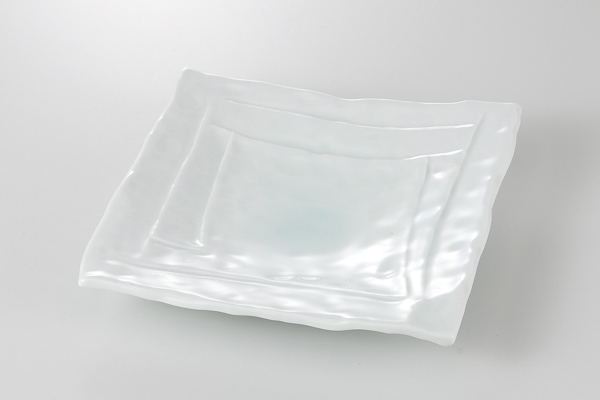 【廃番】青白磁 角6.5皿