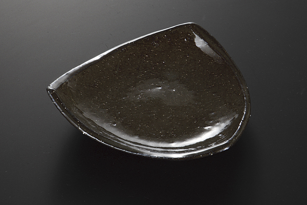 【廃番】あずき伊賀 三角皿