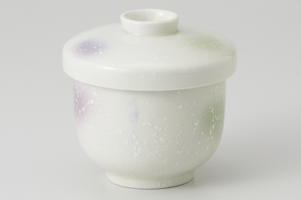 【廃番】三色吹 並型むし碗 小