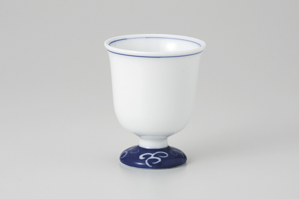 【廃番】口唐草 高台杯