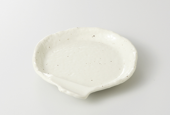 【廃番】新彩ボタ 取皿(箸置き付)