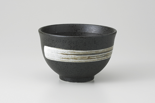 白刷毛天目 反茶碗