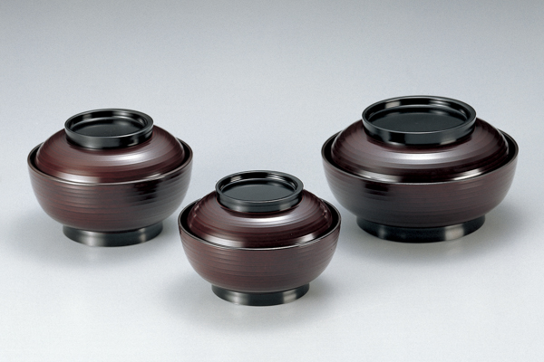 6寸乱引三日月丼 溜内黒