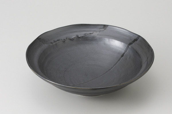 【廃番】銀釉 9.0盛鉢