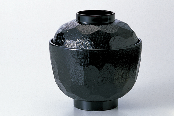 295cc 亀甲小吸椀 黒