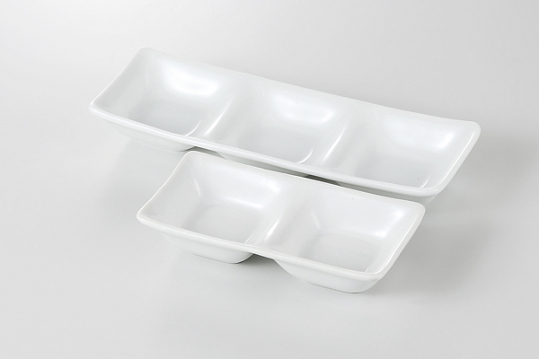 白磁ソフィー 三品鉢