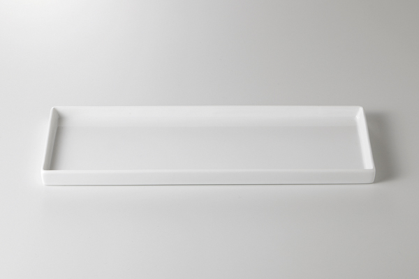 ミラノ(白) 長角盛皿 L