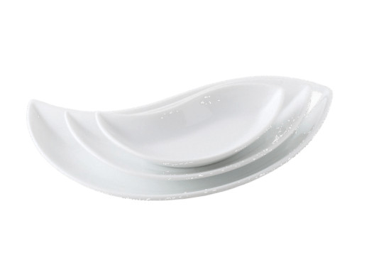 白磁ペーズリー 8吋皿