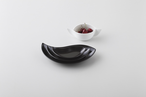 【廃番】黒ペーズリー 10吋皿