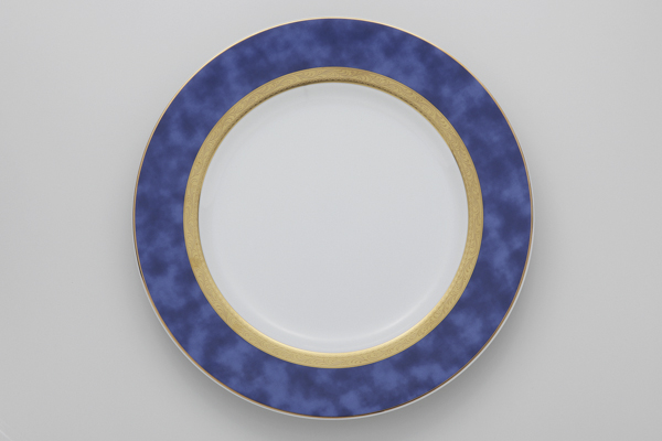 アテネブルー 10吋ディナー皿