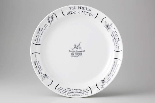 HERB GARDEN 6半パン皿