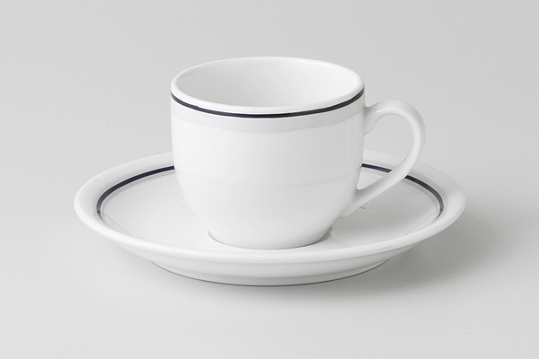 ブルーボーダー デミタスカップ