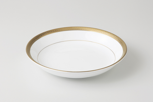 【廃番】ビクトリーゴールド(純白強化磁器) 7半ク