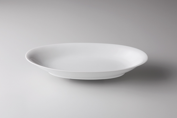 白玉渕 12″セロリ皿