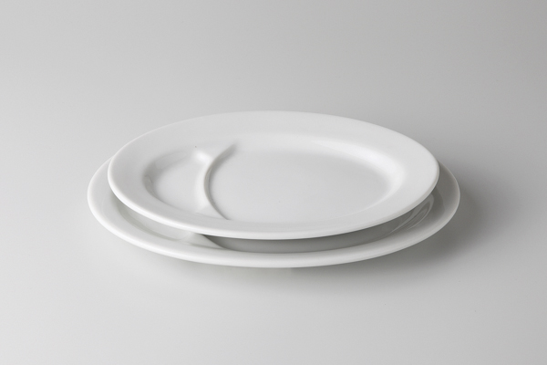 白玉渕 9″ギョーザ皿