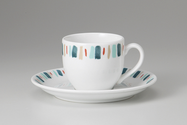 【廃番】イングレ青十草 デミタスC/S