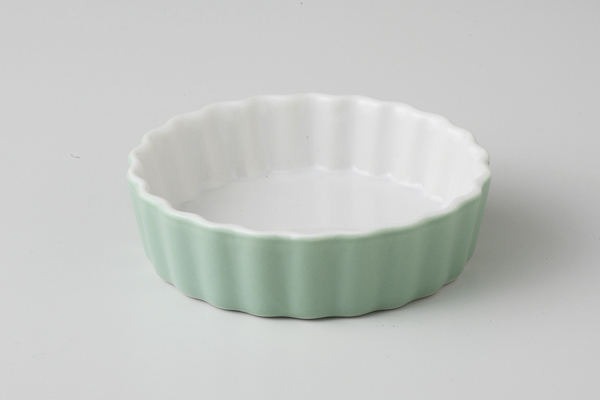 【廃番】カラーヒスイ 4吋パイ皿