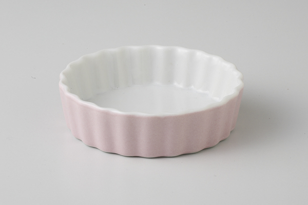 【廃番】カラーピンク 4吋パイ皿