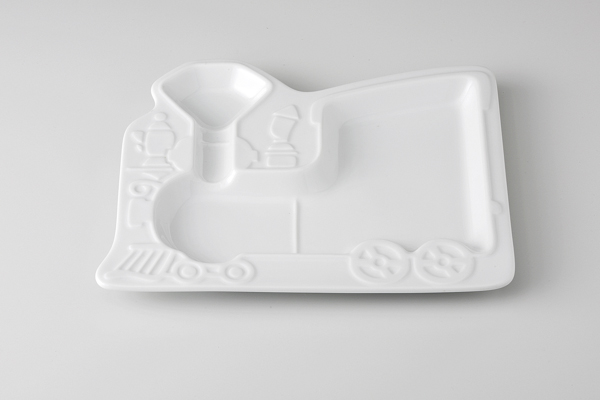 きかんしゃ 8吋ランチプレート