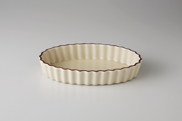 ロマンレンジ 小判7″パイ皿