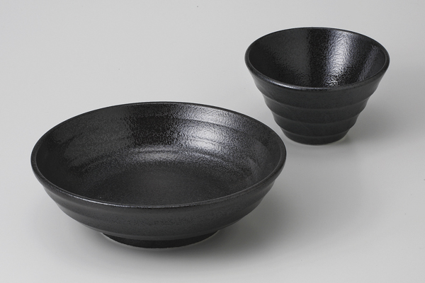 黒ゆず渦紋 7.5麺鉢