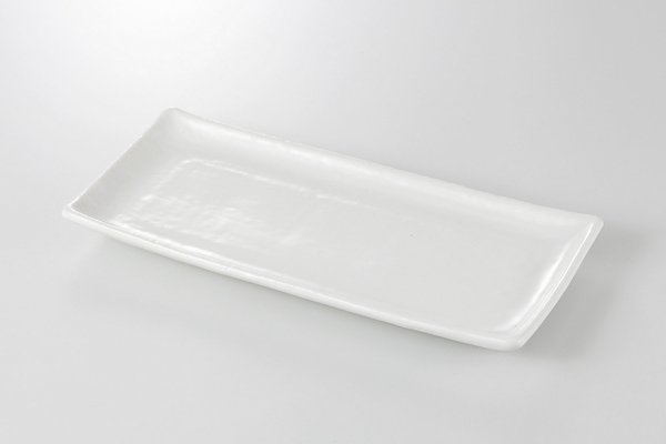 白マット 長角皿