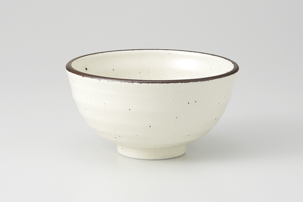 白ハンテン 茶碗